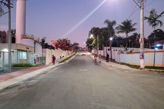 Vista da Rua de apartamento à venda com 2 quartos, 41m² em Campo Grande, Rio de Janeiro