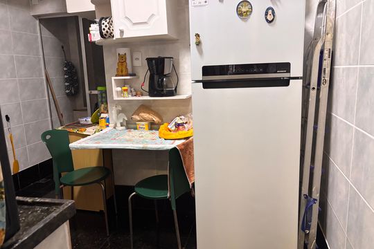 Cozinha de apartamento à venda com 2 quartos, 68m² em Copacabana, Rio de Janeiro