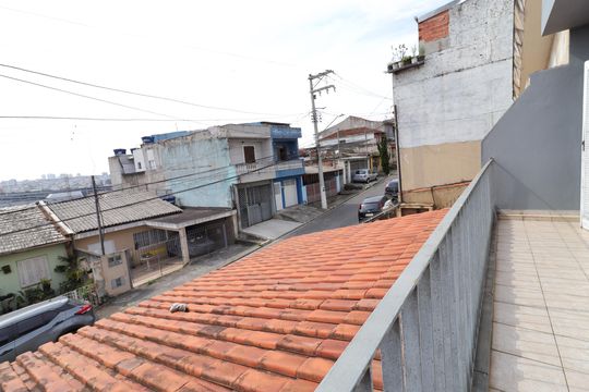 Varanda de kitnet/studio para alugar com 1 quarto, 36m² em Jardim Maraba, São Paulo