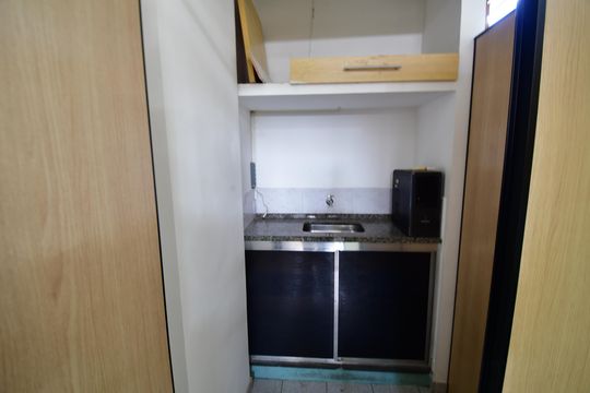 Cozinha de kitnet/studio à venda com 1 quarto, 52m² em Centro, Campinas