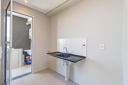 Cozinha de apartamento à venda com 2 quartos, 41m² em Mooca, São Paulo