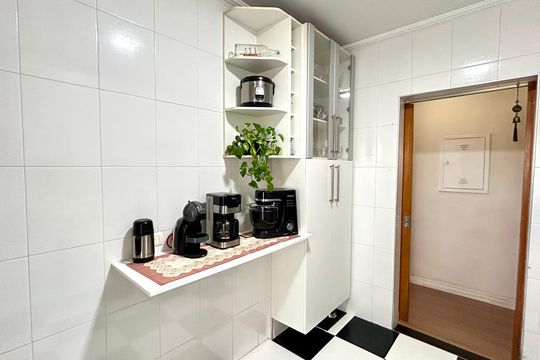 Cozinha de apartamento à venda com 3 quartos, 79m² em Vila Capitao Rabelo, Guarulhos
