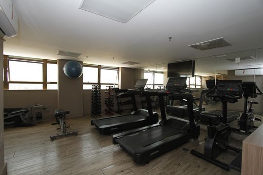 Área comum - Academia de kitnet/studio à venda com 1 quarto, 52m² em Luxemburgo, Belo Horizonte
