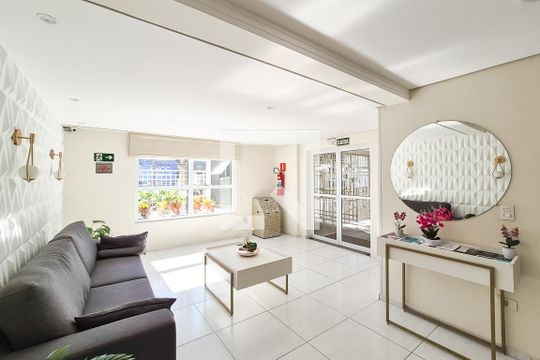 Área comum - Hall de apartamento à venda com 2 quartos, 53m² em Ferrazópolis, São Bernardo do Campo