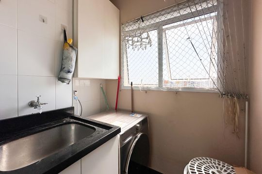 Área de Serviço de apartamento à venda com 2 quartos, 53m² em Ferrazópolis, São Bernardo do Campo