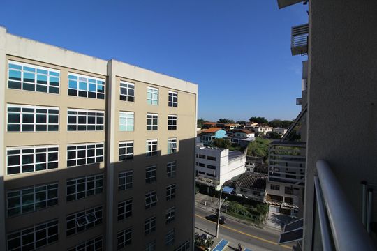 Vista da Varanda de kitnet/studio para alugar com 1 quarto, 40m² em Taquara, Rio de Janeiro
