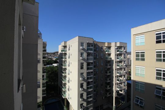 Vista da Varanda de kitnet/studio para alugar com 1 quarto, 40m² em Taquara, Rio de Janeiro