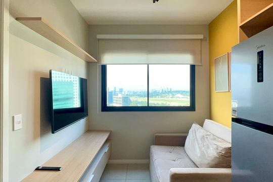 Sala de kitnet/studio para alugar com 1 quarto, 30m² em Pinheiros, São Paulo