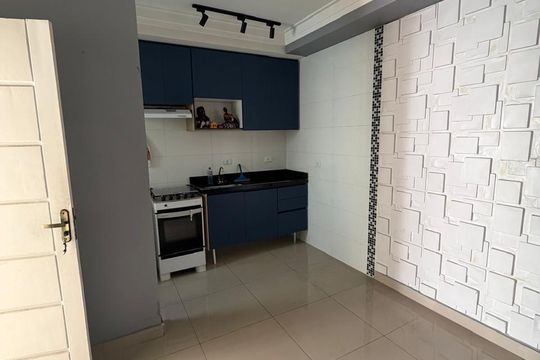 Cozinha de apartamento à venda com 2 quartos, 44m² em Bosque da Saúde, São Paulo