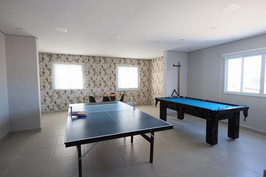 Área comum - Sala de jogos de apartamento para alugar com 2 quartos, 37m² em Pestana, Osasco