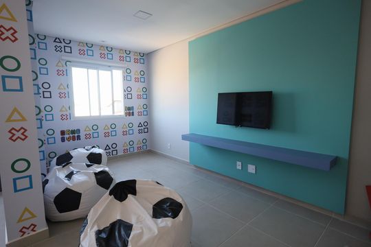 Área comum - Sala de tv de apartamento para alugar com 2 quartos, 37m² em Pestana, Osasco