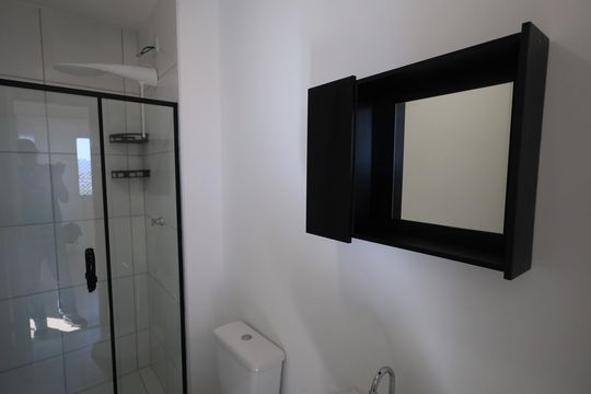 Banheiro de apartamento para alugar com 2 quartos, 37m² em Pestana, Osasco