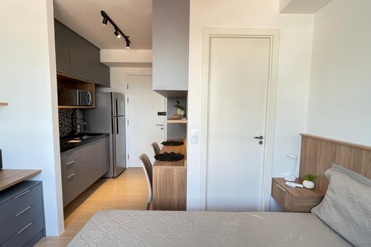 Apartamento para alugar com 1 quarto, 15m² em Ferreira, São Paulo