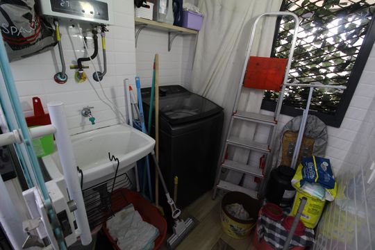 Área de Serviço de apartamento à venda com 3 quartos, 76m² em Barra Olímpica, Rio de Janeiro