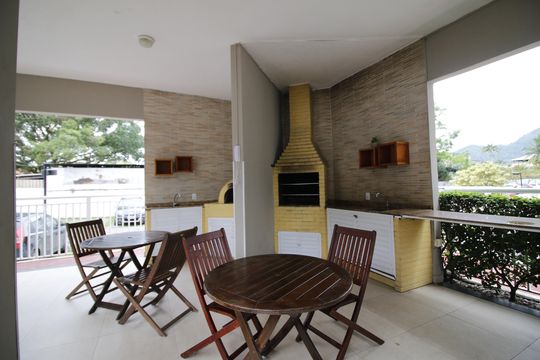 Área comum - Churrasqueira de apartamento para alugar com 2 quartos, 49m² em Jacarepaguá, Rio de Janeiro
