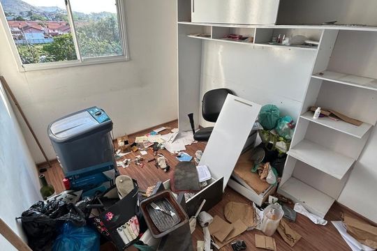 Quarto de apartamento à venda com 2 quartos, 60m² em Campo Grande, Rio de Janeiro