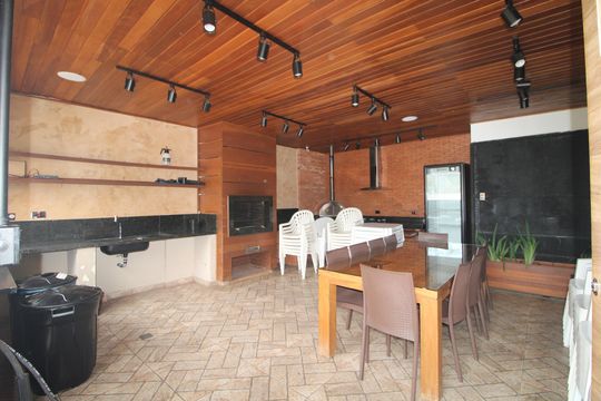 Área comum - Churrasqueira de apartamento para alugar com 3 quartos, 64m² em Jardim Taquaral, São Paulo