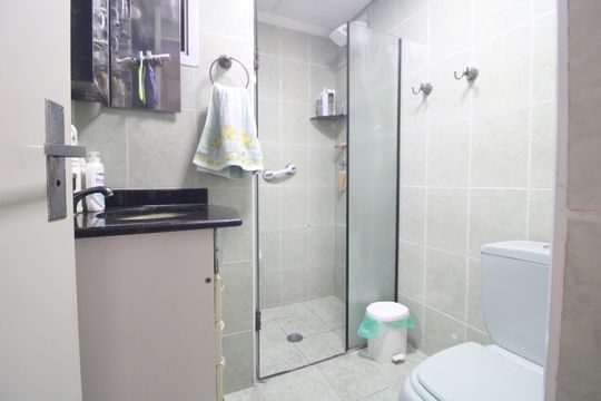 Banheiro de apartamento para alugar com 3 quartos, 64m² em Jardim Taquaral, São Paulo