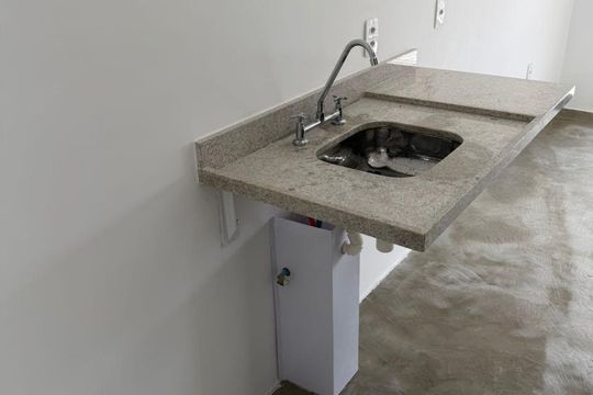 Cozinha de apartamento à venda com 1 quarto, 24m² em Ipiranga, São Paulo