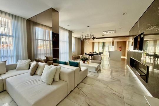 área comum de apartamento à venda com 2 quartos, 70m² em Jardins, São Paulo