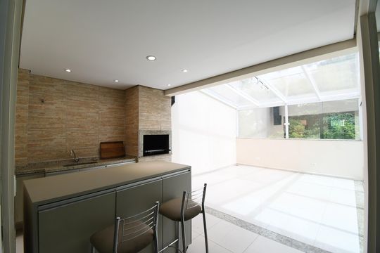 Área gourmet de casa de condomínio para alugar com 3 quartos, 180m² em Pedro Moro, São José dos Pinhais