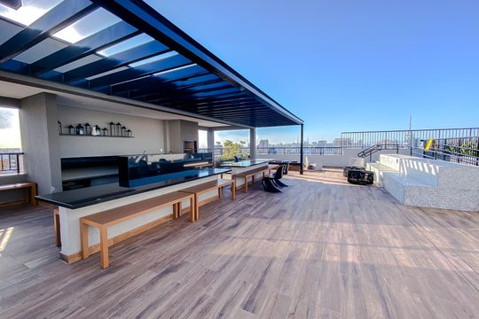 Área comum de kitnet/studio para alugar com 1 quarto, 32m² em Vila Mariana, São Paulo