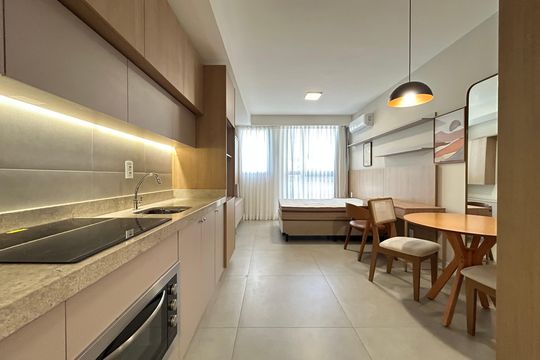 Apartamento para alugar com 1 quarto, 31m² em Trindade, Florianópolis