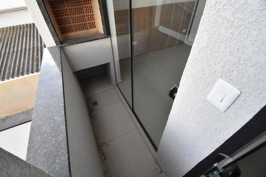 Sacada com Churrasqueira de kitnet/studio para alugar com 1 quarto, 33m² em Cajuru, Curitiba