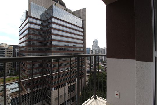 Varanda de kitnet/studio à venda com 1 quarto, 25m² em Vila Olímpia, São Paulo