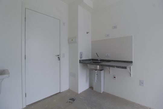 Cozinha de kitnet/studio à venda com 1 quarto, 25m² em Vila Olímpia, São Paulo