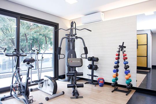Área Comum - Academia de apartamento à venda com 2 quartos, 96m² em Rio Branco, Porto Alegre