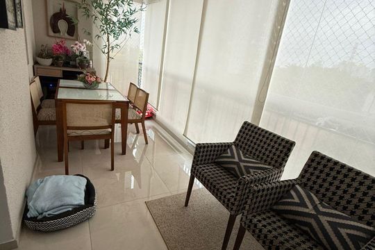 Varanda de apartamento à venda com 2 quartos, 68m² em Ipiranga, São Paulo
