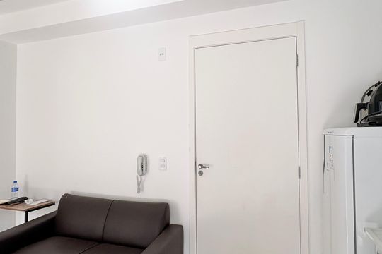 Sala/ Cozinha de apartamento para alugar com 2 quartos, 30m² em Vila Pereira Barreto, São Paulo