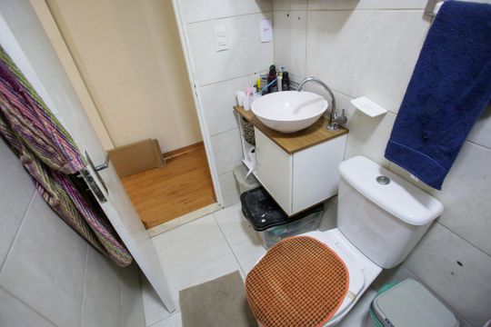 Banheiro de apartamento à venda com 2 quartos, 53m² em Freguesia (jacarepaguá), Rio de Janeiro