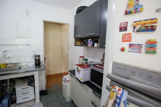 Cozinha de apartamento à venda com 2 quartos, 53m² em Freguesia (jacarepaguá), Rio de Janeiro