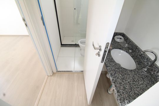 Banheiro de apartamento para alugar com 2 quartos, 35m² em Casa Verde Alta, São Paulo