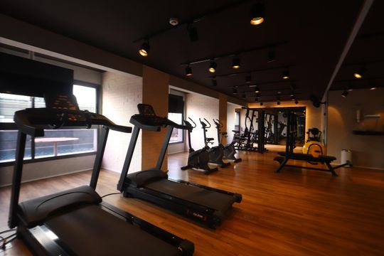 Área comum - Academia de kitnet/studio à venda com 1 quarto, 26m² em Jardim Independência (são Paulo), São Paulo