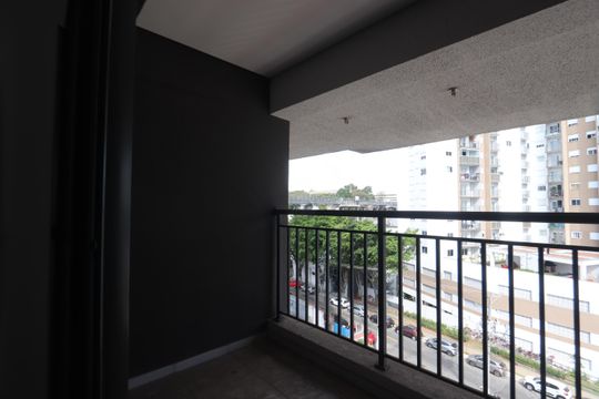 Varanda de kitnet/studio à venda com 1 quarto, 26m² em Jardim Independência (são Paulo), São Paulo