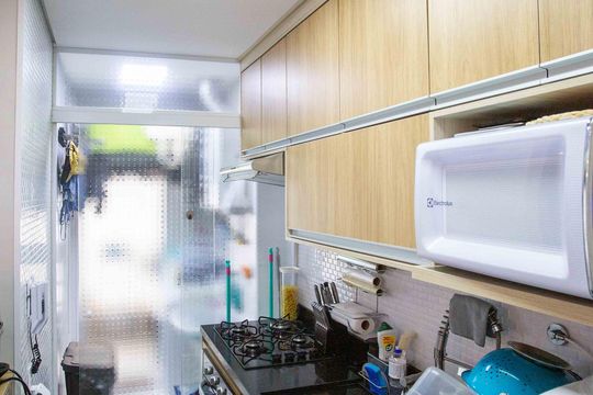 Cozinha de apartamento à venda com 3 quartos, 69m² em Centro, Diadema