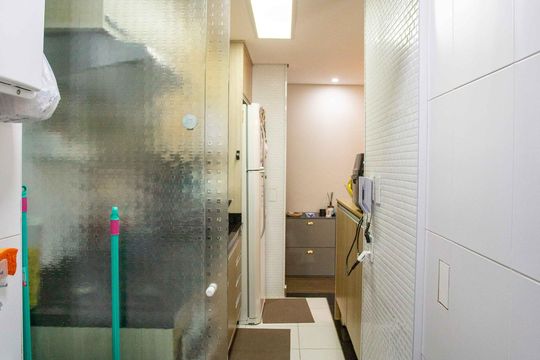 Área de Serviço de apartamento à venda com 3 quartos, 69m² em Centro, Diadema