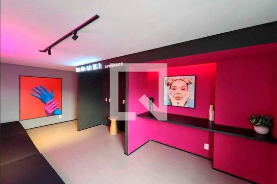 Área comum de kitnet/studio à venda com 1 quarto, 30m² em Indianópolis, São Paulo