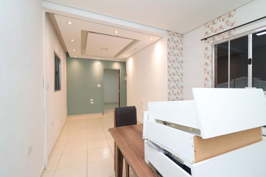 Cozinha de casa para alugar com 1 quarto, 54m² em Jardim Helena, São Paulo
