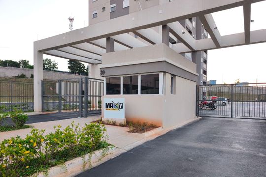 Fachada do Condomínio de apartamento à venda com 2 quartos, 53m² em Residencial Bela Aliança, Campinas