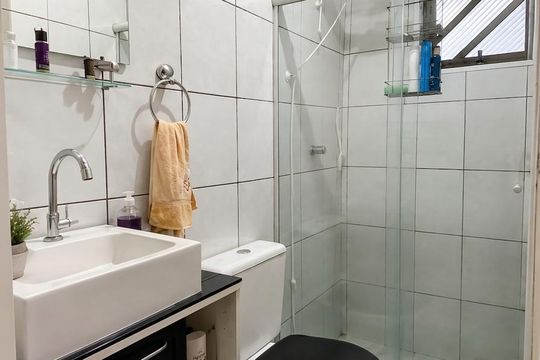 Banheiro de casa à venda com 3 quartos, 246m² em Jardim dos Oliveiras, Campinas