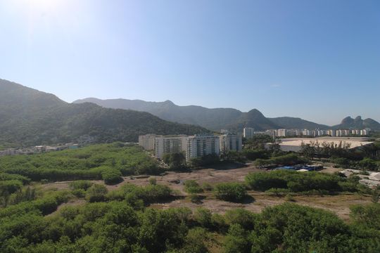 Sala - Varanda de apartamento à venda com 2 quartos, 82m² em Barra Olímpica, Rio de Janeiro