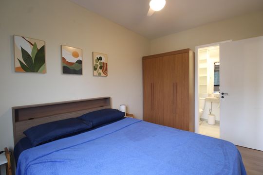 Suíte de apartamento para alugar com 3 quartos, 70m² em Barra da Tijuca, Rio de Janeiro