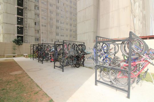 Área comum - bicicletário de apartamento para alugar com 2 quartos, 35m² em Vila Silvia, São Paulo