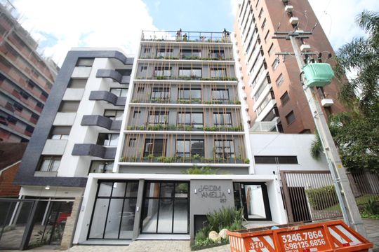 Fachada de apartamento à venda com 2 quartos, 99m² em Petrópolis, Porto Alegre