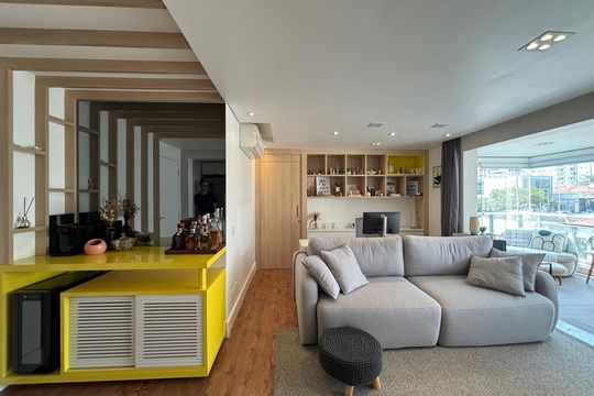 Sala de apartamento à venda com 2 quartos, 89m² em Sumaré, São Paulo