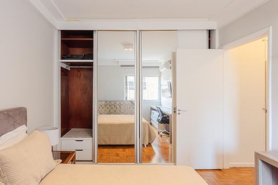 Quarto de apartamento para alugar com 1 quarto, 48m² em Jardim Paulista, São Paulo